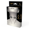Coquette collar cuero vegano accesorio woman corazón - 5