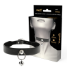 Coquette collar cuero vegano woman accesorio cascabel - 2