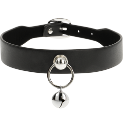Coquette collar cuero vegano woman accesorio cascabel -  - 3