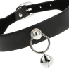 Coquette collar cuero vegano woman accesorio cascabel - 4
