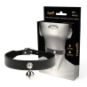 Coquette collar cuero vegano accesorio woman cascabel - 2