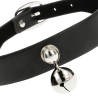 Coquette collar cuero vegano accesorio woman cascabel - 4