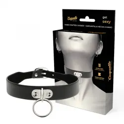 Coquette chic desire - collar cuero vegano accesorio woman fetish