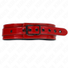 Kink - collar ajustable rojo vino 37.5-49.5 cm x 5 cm - 3