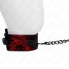 Kink - collar con correa 105 cm de encaje con cinturon de cuero real 44 x 5.5 cm - 4