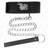 Kink - collar con correa 65 cm ancho negro ajustable 33.5-41 cm x 5 cm - 4