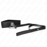 Kink - collar con correa 116 cm con tachuelas correa polipiel 50 x 5 cm - 3