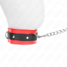 Kink - collar con correa 65 cm rojo 54 x 4.5 cm - 2
