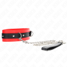 Kink - collar con correa 65 cm rojo 54 x 4.5 cm - 3