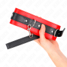 Kink - collar con correa 65 cm rojo 54 x 4.5 cm - 4