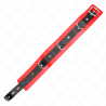Kink - collar con correa 65 cm rojo 54 x 4.5 cm - 6