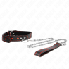 Kink - collar con correa 65 cm detalles corazon 52.5 x 2.5 cm - 3