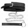 Kink - collar con correa 65 cm hebilla brillante 48.5 cm x 5.3 cm - 5