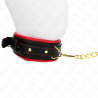 Kink - collar con correa esponja imitaciãn cuero modelo 2 ajustable 37-54 cm x 3 cm - 3
