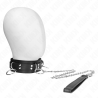 Kink - collar con correa 80 cm esclavitud 3 anillos 53 x 5 cm - 1