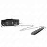 Kink - collar con correa 80 cm esclavitud 3 anillos 53 x 5 cm - 3