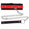 Kink - collar con correa 65 cm rojo ajustable 36-43 cm x 5 cm - 5