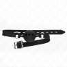 Kink - mordaza 55 x 2 cm de bola 5 cm de silicona completa talla l negro ajustable 35-51 cm - 2