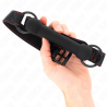 Kink - mordaza forma de hueso con correa polipiel negro ajustable 41-57 cm - 4