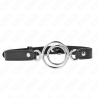 Kink - mordaza con multiples juntas toricas 5 cm negro 63 x 2.5 cm - 1