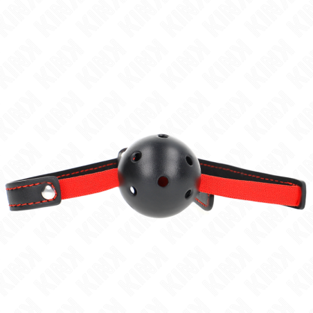 Kink - mordaza de bola 4.5 cm dura hueca con cinturan elastico 56 x 1.5 cm - 1