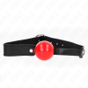 Kink - mordaza de bola 4 cm suave de tpe modelo 1 66 x 2.5 cm ajustable 41-61 cm - 1