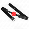 Kink - mordaza de bola 4 cm suave de tpe modelo 1 66 x 2.5 cm ajustable 41-61 cm - 2