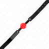Kink - mordaza de bola 4 cm suave de tpe modelo 1 66 x 2.5 cm ajustable 41-61 cm - 3