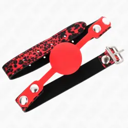 Kink - mordaza de bola 4 cm de silicona modelo 2 60 x 2 cm Kink - mordaza de bola 4 cm de silicona modelo 2 60 x 2 cm