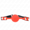 Kink - mordaza de bola 4 cm de silicona modelo 2 con candado 60 x 2 cm - 1
