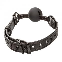 Calexotics - nocturnal mordaza de bola silicona negro