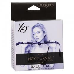 Calexotics - nocturnal mordaza de bola silicona negro