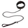 Calexotics - nocturnal collar y correa cuero ajustable negro - 3