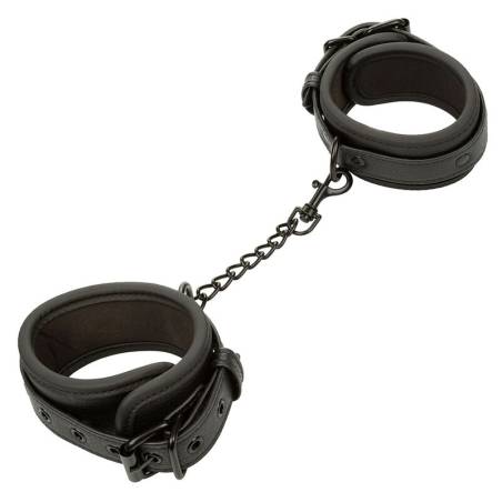 Calexotics - nocturnal esposas de tobillo cuero ajustable negro - 1