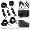 Calexotics - nocturnal restricciones de cama cuero ajustable negro - 3