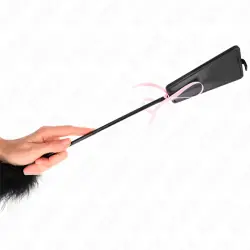 Kink - plumas para cosquillas con lazo de cinta rosa 49 cm Kink - plumas para cosquillas con lazo de cinta rosa 49 cm