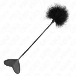 Kink - plumas para cosquillas con paleta de corazon 31 cm -  - 2