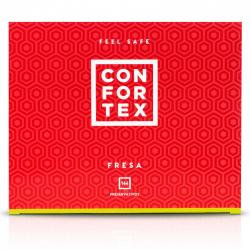 Confortex preservativos fresa caja 144 uds