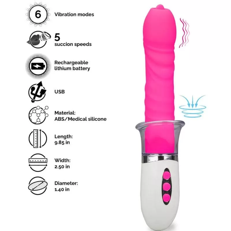 Armony - liberty vibrador & thrusting con lengua Armony - liberty vibrador & thrusting con lengua