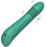 Vibrador Armony con empuje verde, en diagonal con iconos de vibración y empuje