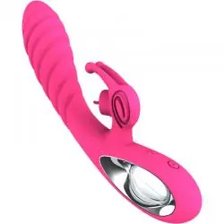 Armony - vicky vibrador rabbit con lengua pull ring fucsia