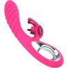 Armony - vicky vibrador rabbit con lengua pull ring fucsia - 5