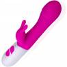 Vibrador rabbit Armony Happy violeta en diagonal