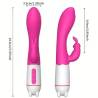 Vibrador rabbit Armony Happy fucsia con sus medidas