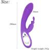 Armony - bella vibrador rabbit pull ring violeta - 2