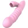 Armony - vibrador multifuncion con lengua estimuladora efecto calor rosa - 1