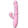 Armony - vibrador multifuncion con lengua estimuladora efecto calor rosa - 2