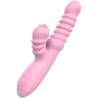 Armony - vibrador multifuncion con lengua estimuladora efecto calor rosa - 5