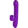 Armony - fully gspot vibrador rabbit con lengua estimuladora efecto calor violeta - 1