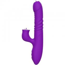 Armony - fully gspot vibrador rabbit con lengua estimuladora efecto calor violeta